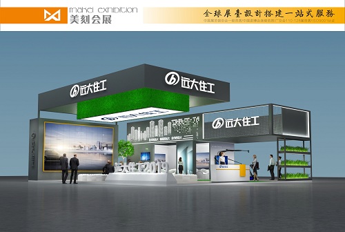 筑博會(huì)特裝指定搭建商，提供適合于裝配式建筑行業(yè)的展臺(tái)搭建設(shè)計(jì)